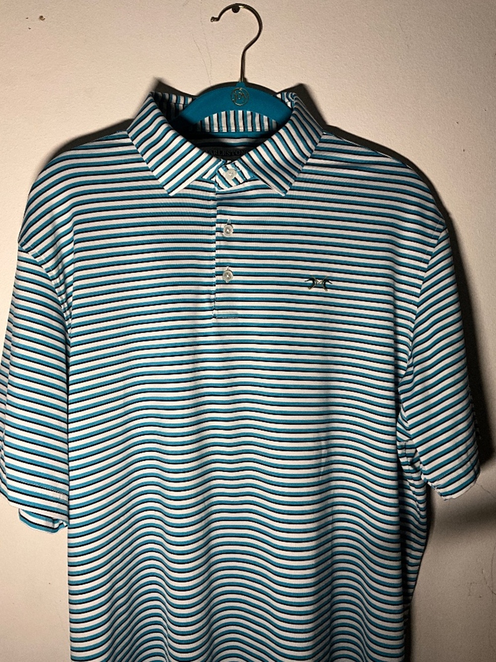 Harlestons Men's Rutledge Polo Shirt Alpha size large